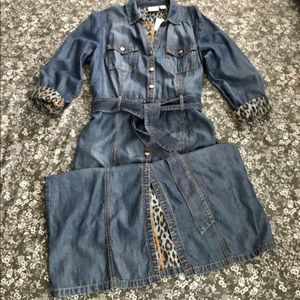 chicos denim dress